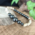 Bracelet Elastique HEMATITE - Force, Confiance, Concentration - Modèle ELEGANCE 6mm